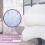 Extra Thick Large Bath Pillow with Neck,Back,Head Support for Bathtub, Spa, Soaking White(21''x17'') 2