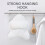 Extra Thick Large Bath Pillow with Neck,Back,Head Support for Bathtub, Spa, Soaking White(21''x17'') 4