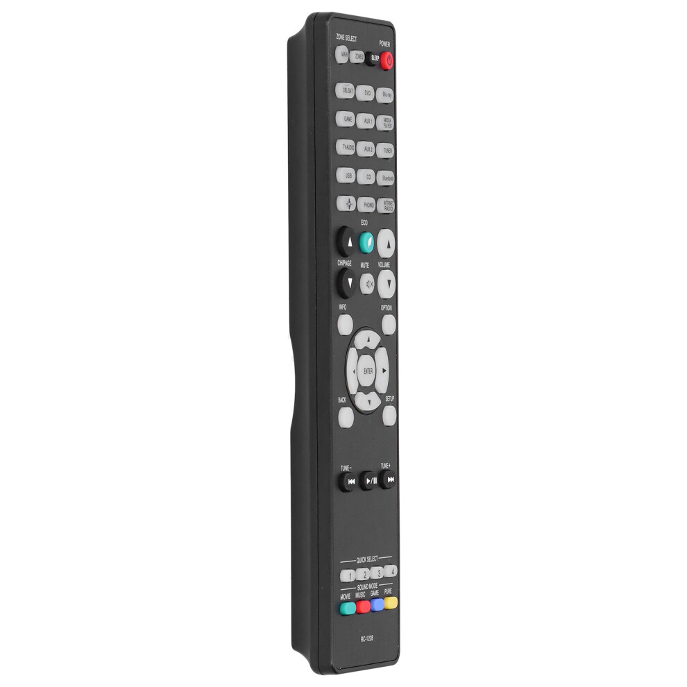 Rc-1228 Lcd Tv Remote Replace For Various Brands Abs Black 3351392118376