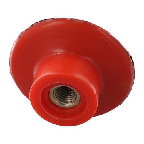 Disco de polimento com fixação por velcro de 50 mm (2 polegadas) com rosca M10/M14/M16, para lixadeiras e esmerilhadeiras (1 unidade). 1