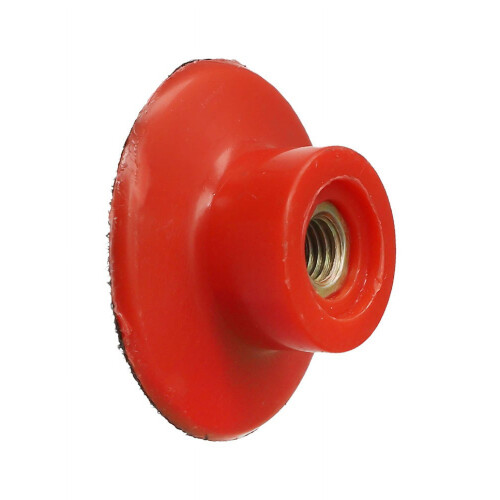 Disco de polimento com fixação por velcro de 50 mm (2 polegadas) com rosca M10/M14/M16, para lixadeiras e esmerilhadeiras (1 unidade). 2