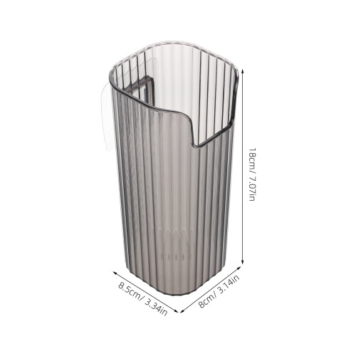 1Set Plastic Utensil Holder for Fork Spoon and Small Items Storage Compact Design 1