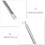Adjustable Stainless Steel Window Blind Pull Rod Grey for Kitchen 8