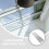 Adjustable Stainless Steel Window Blind Pull Rod Grey for Kitchen 9