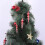 Shatterproof Candy Finish Christmas Ornaments Red White 6
