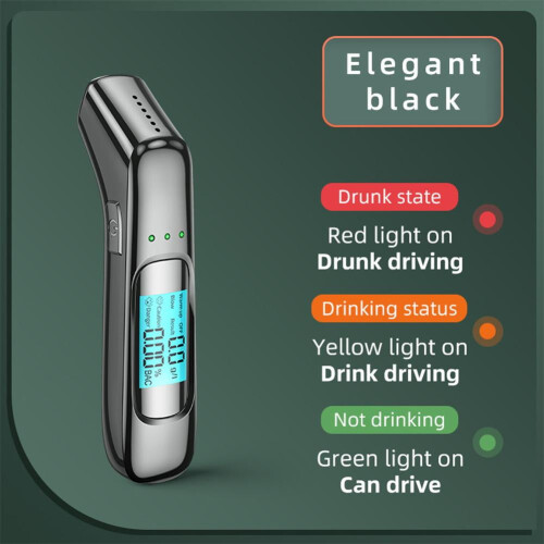Alcohol Tester Professional Breathalyzer Portable LCD 2