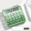 AuroraX Office Desk Calculator Large Basic Calculator,Large Mechanical Buttons Engineering 12 Digit 4 Function Calculator Home Office Supplies 6