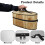 Light Woodgrain Garment Steamer Case for Full-Size Irons 5