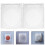 2Pièces Couvercle Protecteur Bouton Pièce Transparent 8
