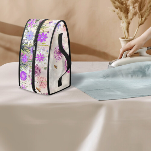 Handheld Travel Steamer Bag Dandelion Bee Design Case Only 2
