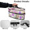 Handheld Travel Steamer Bag Dandelion Bee Design Case Only 5