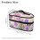 Handheld Travel Steamer Bag Dandelion Bee Design Case Only 6