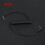 Retractable Coil Cord Cable For Two Way Radios Replacement Microphone Cable Spring Coil Design Durable Communication Cable Military Style Design 7