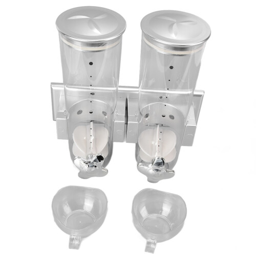Dispenser quantitativi trasparenti, eleganti e pratici per cucine moderne. 1