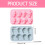 Skull Cookie Cutter Pink 3