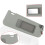 Car Sun Visor Assembly For BMW 3 Series E90 E91 2005-2013, Sun Visor Replacement With Mirror-Gray Right Passenger Side 4