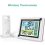 Real Time Temperature and Humidity Display LCD Color Screen Wireless Thermohygrometer 2
