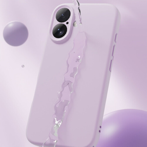 Shockproof Liquid Silicone iPhone 16 Case – Soft Anti-Scratch Microfiber Lining, Slim Drop Protection, Grassgreen 2