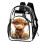 3D Printed Transparent Backpack for Comics & School – Waterproof, Multi-Functional, Back-to-School Gift 2