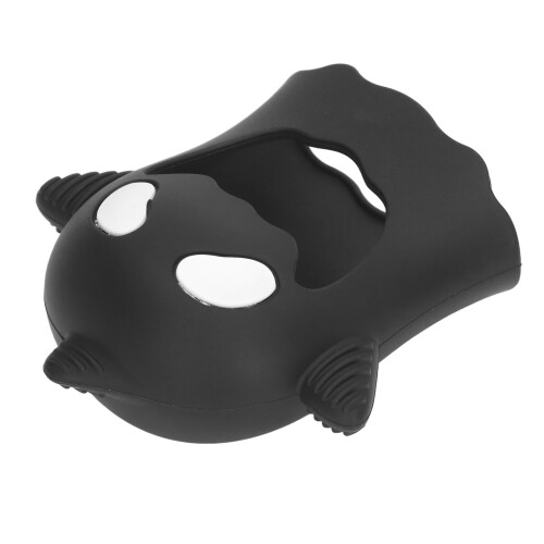 Black Baby Ghost Mitten Teether - Infant Silicone