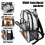 3D Printed Transparent Backpack for Comics & School – Waterproof, Multi-Functional, Back-to-School Gift 5