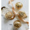 Vintage Glass Christmas Ornaments Irregular Shape 4 Pcs 4
