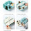 Onigiri Mold Triangle Sushi Maker Non-Stick Foldable 6-in-1 5