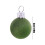 Samt-Weihnachtsbaumschmuck, 2,5 cm, 30 Stück 2