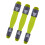 3Pcs Graduated Plastic Measuring Spoons Adjustable for Baking and Cooking Home Kitchen 5