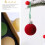 Samt-Weihnachtsbaumschmuck, 2,5 cm, 30 Stück 8