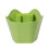 Espresso Grounds Disposal Bucket Polygons Green 2