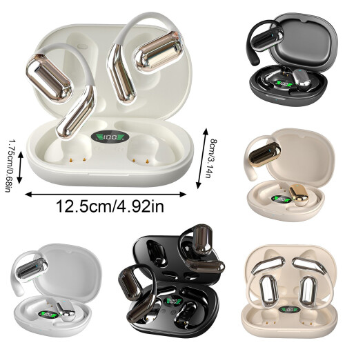 Fones de ouvido com tradutor de IA, Bluetooth 3 em 1, design aberto. 1