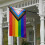 Inkluderende Pride Yard Regnbuehageflagg Ensidig lesbisk flagg 3