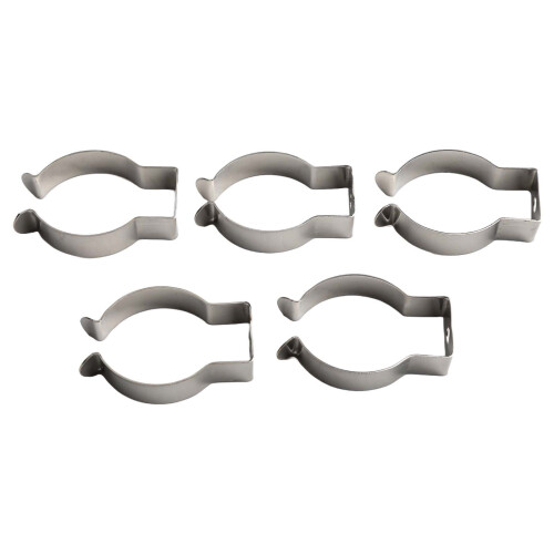10PCS Heavy Duty Open Type Spring Steel Tool Clips for Storage and Organization 2