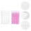 10Boxes Assorted Color Cotton Pads Eyelash Glue Wiping Cleaning Sheets 9