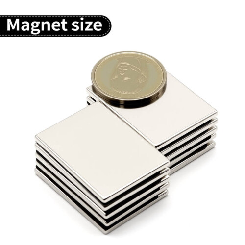 Neodymium Magnet Block N35 40x30x3mm 2