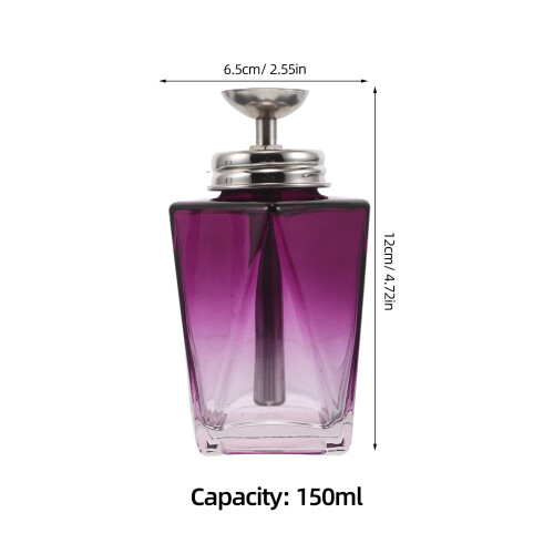 150Ml Flacon Pression Ongles Violet Verre Pratique 1