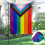 Inkluderende Pride Yard Regnbuehageflagg Ensidig lesbisk flagg 4