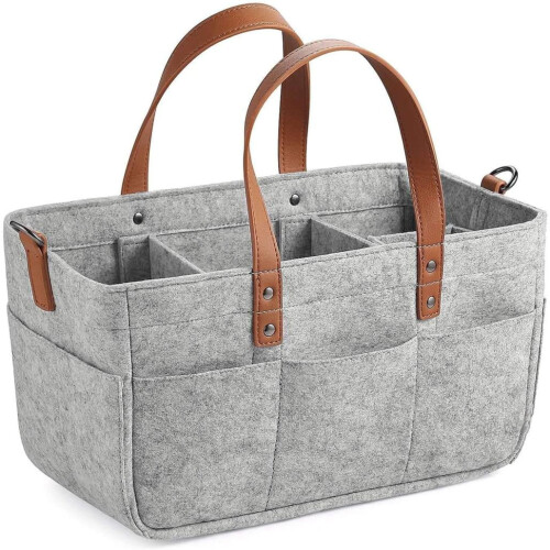 Τσάντα Tote Organizer Craft Organizer με Πολλαπλές Τσέπες, Συμβατή με Scrapbooking & Είδη 1