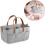 Τσάντα Tote Organizer Craft Organizer με Πολλαπλές Τσέπες, Συμβατή με Scrapbooking & Είδη 4
