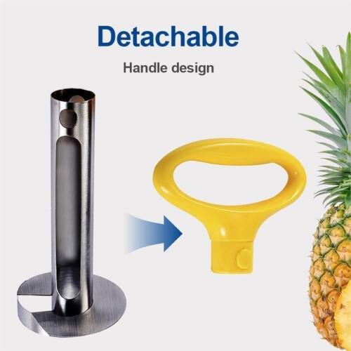 Stainless Steel Pineapple Corer and Slicer Tool, Pineapple Cutter for Kitchen 2