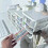 2-5 Layers Clear Stacking Drawer Organizer Multi-Tier PP Storage Box Cartoon for Office/Beauty Products, Modular Desktop System 3