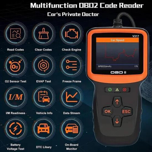 Car Diagnostic Tool Engine Fault Scanner 1 Pack 1
