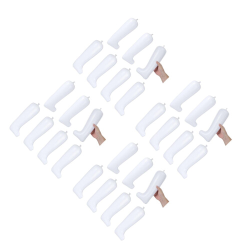 12Paires Embauchoirs Gonflables Pour Bottes Blanches En PVC Durable