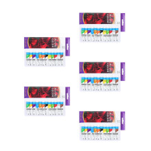 5Sets Assorted Color Acrylic Paint Set for Home Use Painting Supplies