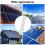 10 stk. solskinneforbindelsesprofilforbindelse til indskydning til 40x40 solprofil 7