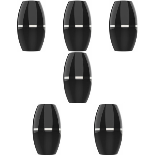 6Stk Gesichtsroller Absorbierend Hautpflege Tool Weiß Für