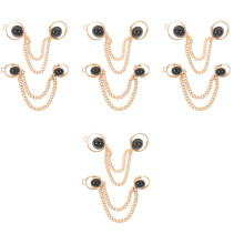 8Pièces Boutons Serrage Taille Jeans Durable En Zinc Couleurs Variées