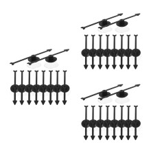 30Pièces Jouets Flèches Plastique Noires Pour Jeux De Société Et Fêtes