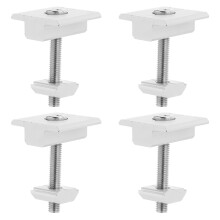 4 Pcs Bed Railing Battery Panel Installation Clamp Bracket Solar Clip